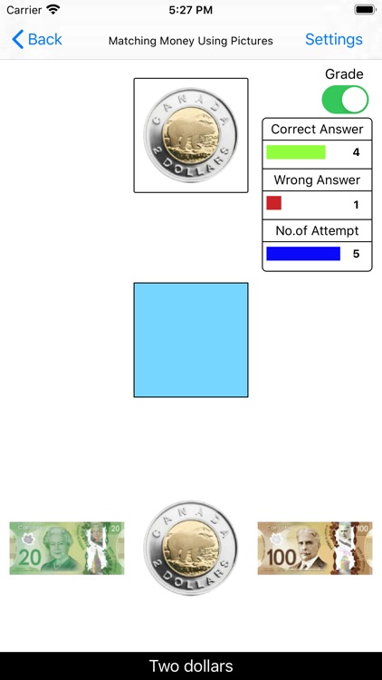 Match Money Using Pic (CAD)