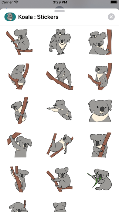 Koala : Stickers screenshot 3