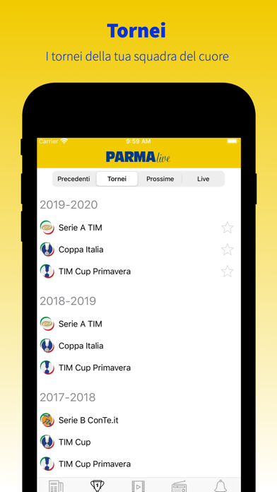 Parma Live.com screenshot 2