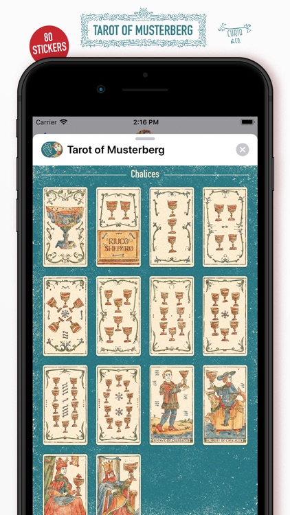 Tarot of Musterberg Stickers screenshot-6