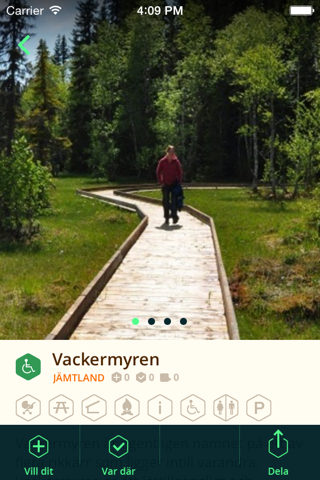 Jämtlands Naturkarta - náhled