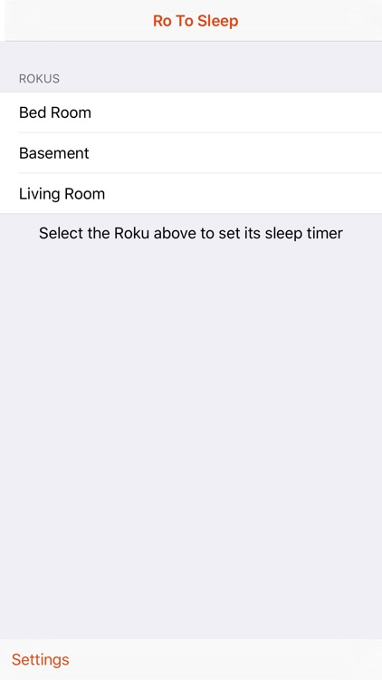 Ro To Sleep:A Roku Sleep Timer