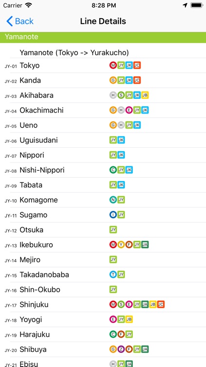 Tokyo Subway Route Planner screenshot-3