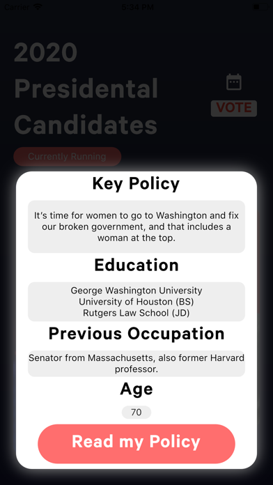 Political Platform screenshot 2