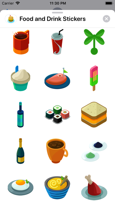 Food and Drink Stickers screenshot 3