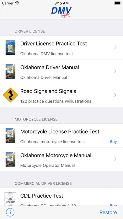 How to cancel & delete Oklahoma DMV Test Prep from iphone & ipad 1