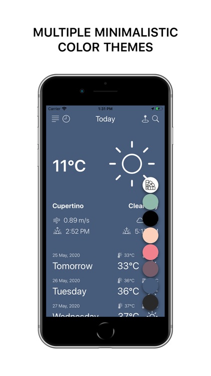 Minimalistic Weather App screenshot-4