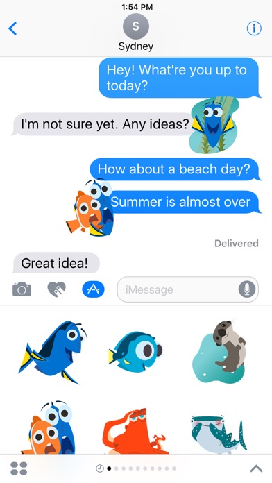 Disney Stickers: Finding Dory