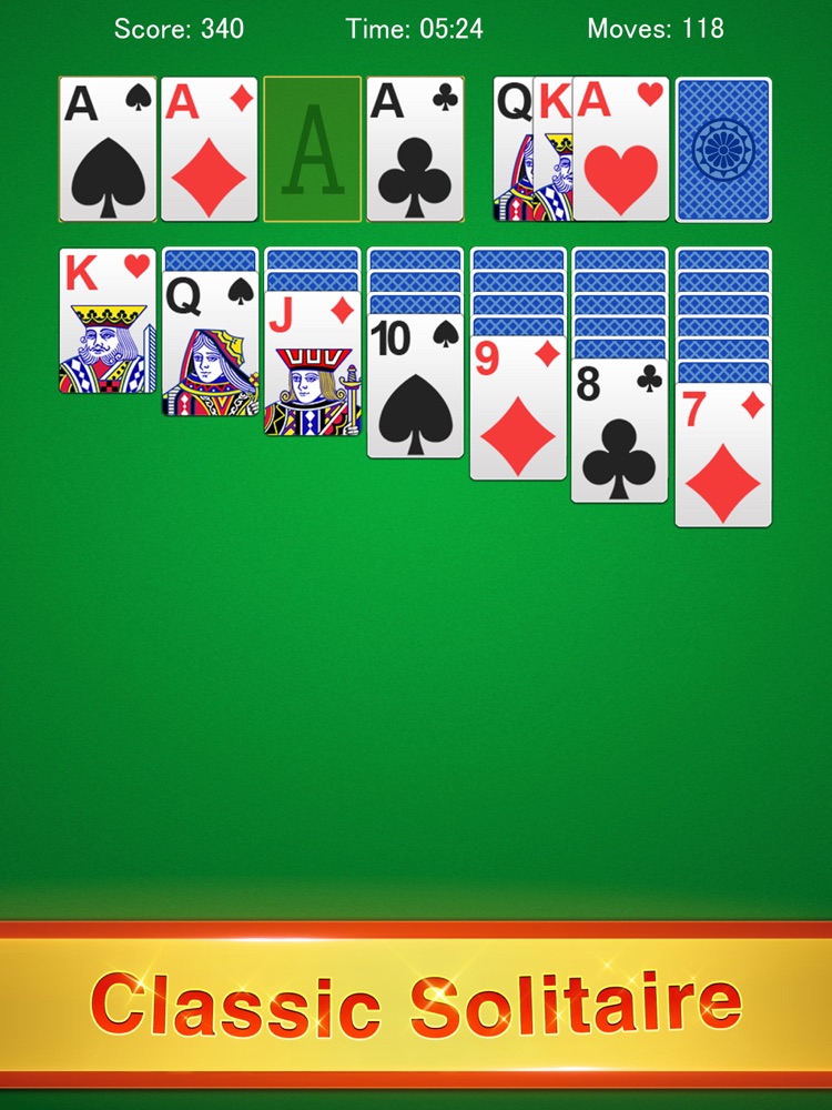 Solitaire Classic Games App for iPhone - Free Download Solitaire