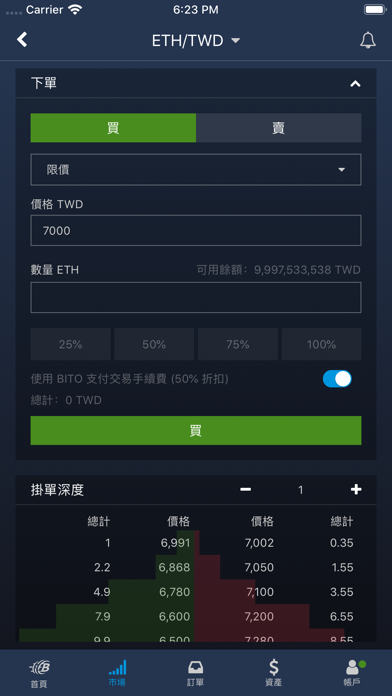 BitoPro虛擬貨幣交易所 screenshot 4