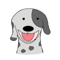 Brave Dalmatian Dog Sticker