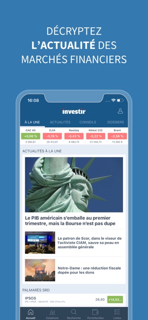 Investir, Bourse et finance(圖1)-速報App