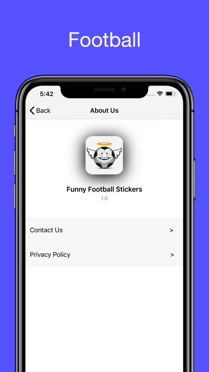 Funny Football Stickers