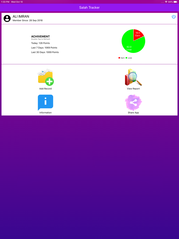 Screenshot #5 pour My Salah Tracker