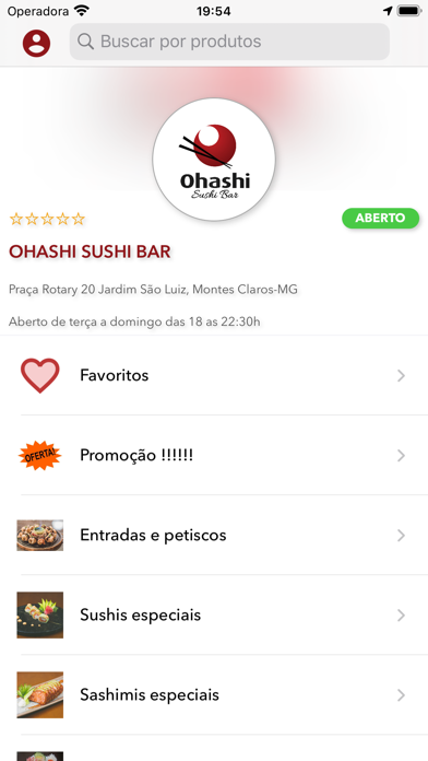 Screenshot #1 pour OHASHI SUSHI