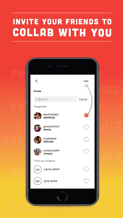 ZigZag - Video Collab App