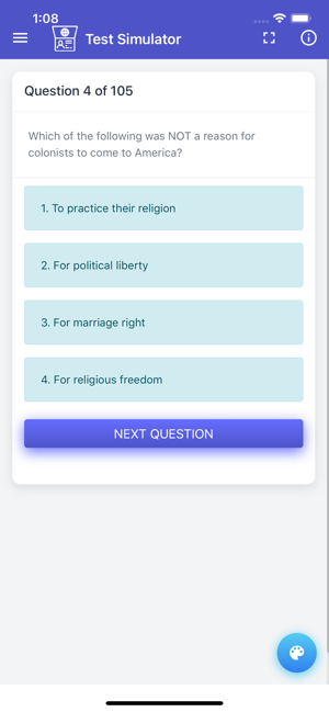 U.S. Citizenship Test Prep(圖4)-速報App