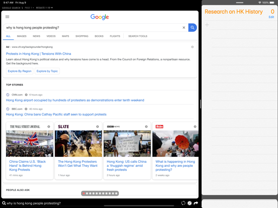 Screenshot #4 pour WonderSwipe Research on the go
