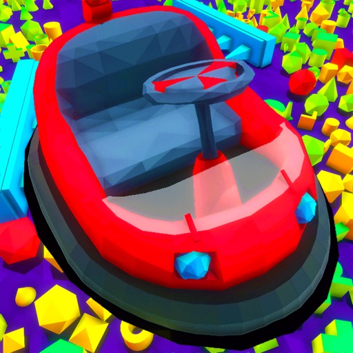 Bumper Car Color Crash 3D iOS App