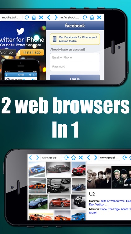 Double Browser ( 2 in 1 )