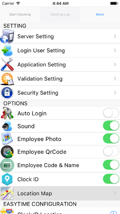 EasyTime Clocking App v6 screenshot 2