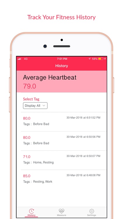 Heartbeat- Heart Rate monitor screenshot-3