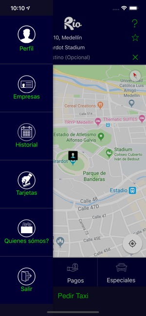 Taxi RioApp Usuario