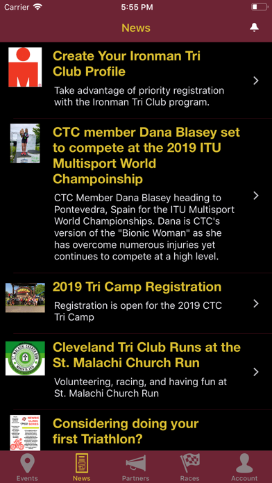 Screenshot #3 pour Cleveland Triathlon Club