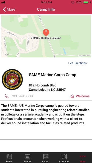 SAME Camps screenshot 3