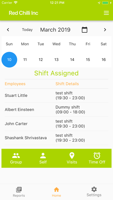 Shift management App screenshot 4