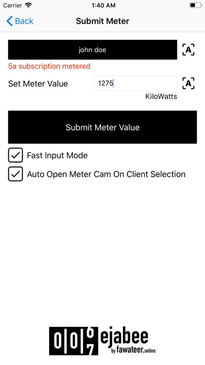 eJabee - Meter Collector