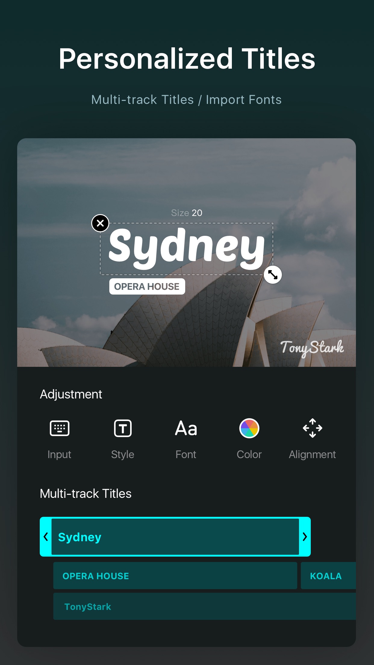 Screenshot do app VN Editor de vídeo