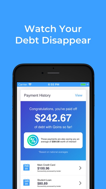 Qoins: Pay Off Debt Faster screenshot-6