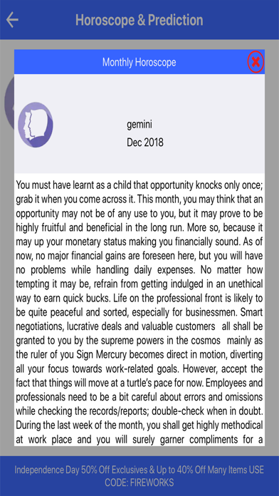 Horoscope & Prediction screenshot 4