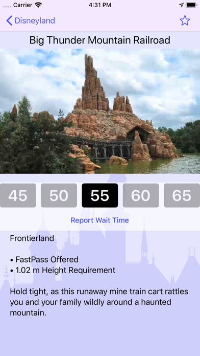 Wait Times: Disneyland Paris screenshot 2