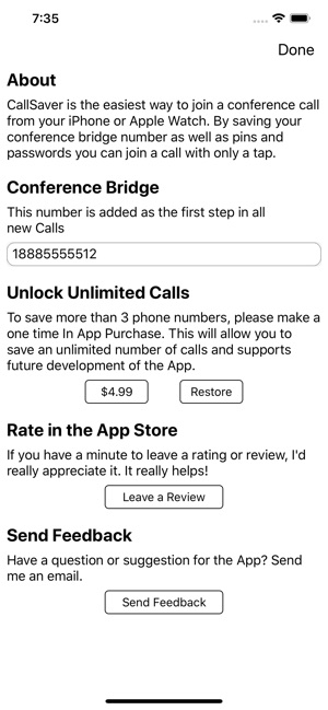 CallSaver: Conference Dialer(圖2)-速報App