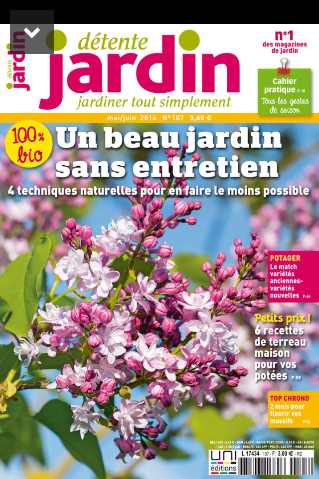 Détente Jardin Magazine screenshot 3