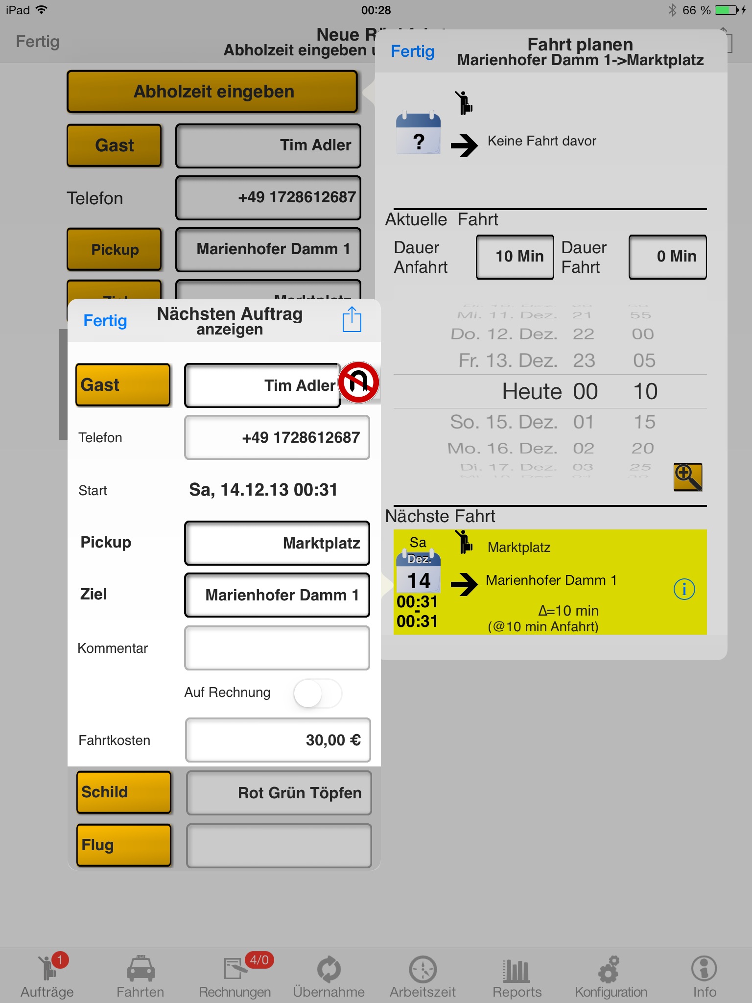Taxi Data Manager - Driver App screenshot 3