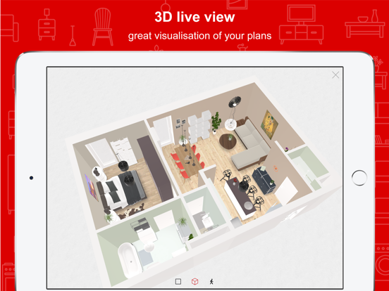 Roomle 3D floorplanner for home & office designs screenshot