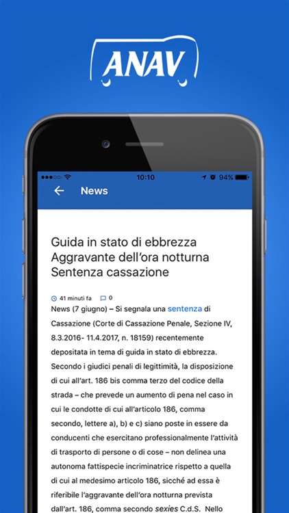 ANAV - App Ufficiale