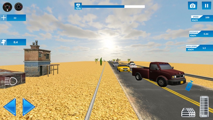 Highway Speed Car Racing