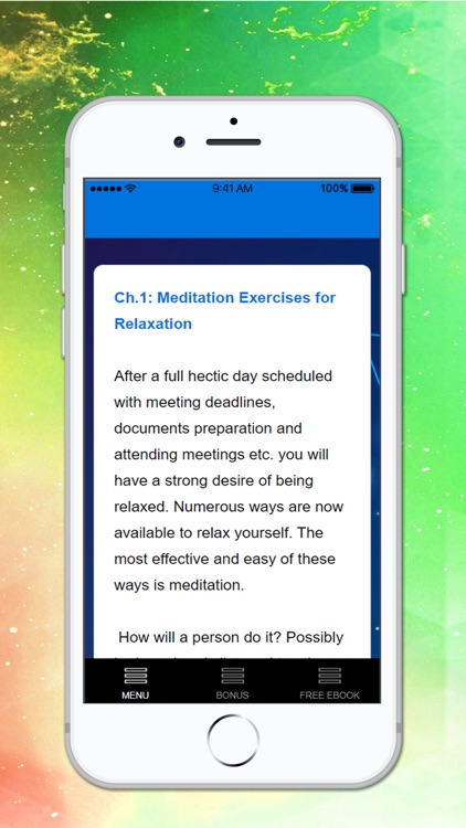 Relaxation Meditations screenshot-3