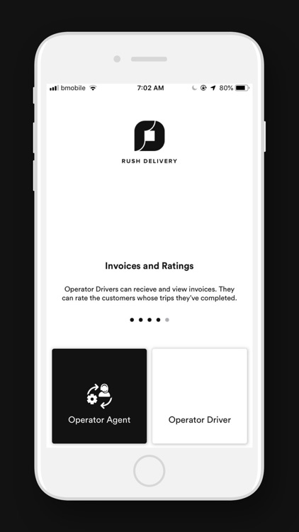 RushDelivery Operator