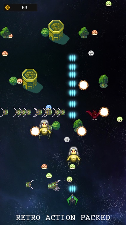 Retro Space Centipede Invaders