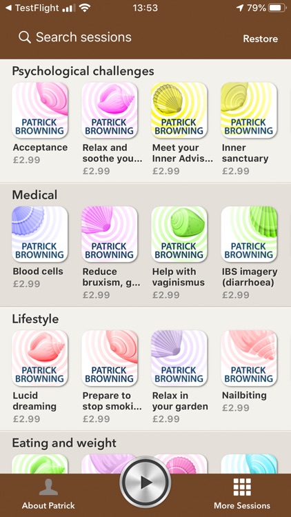Self-hypnosis Patrick Browning screenshot-3