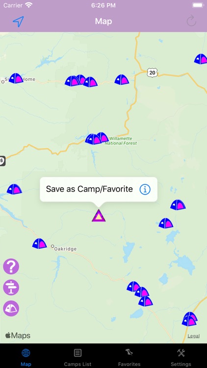 Oregon – Camping & RV spots screenshot-4