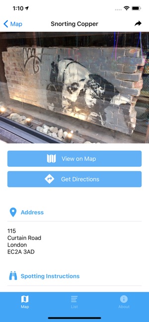 London Tour Map of Banksy(圖3)-速報App