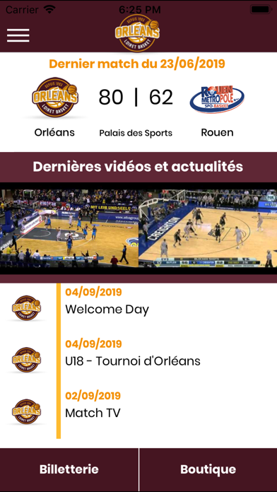 Orléans Loiret Basket screenshot 2