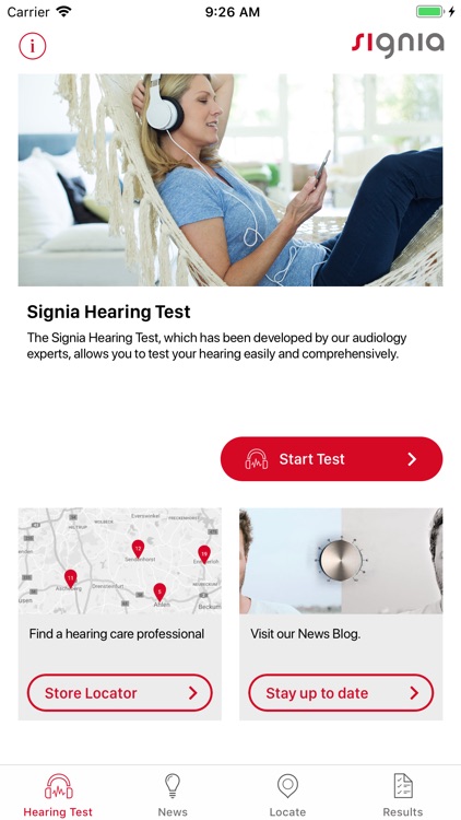 Signia Hearing Test