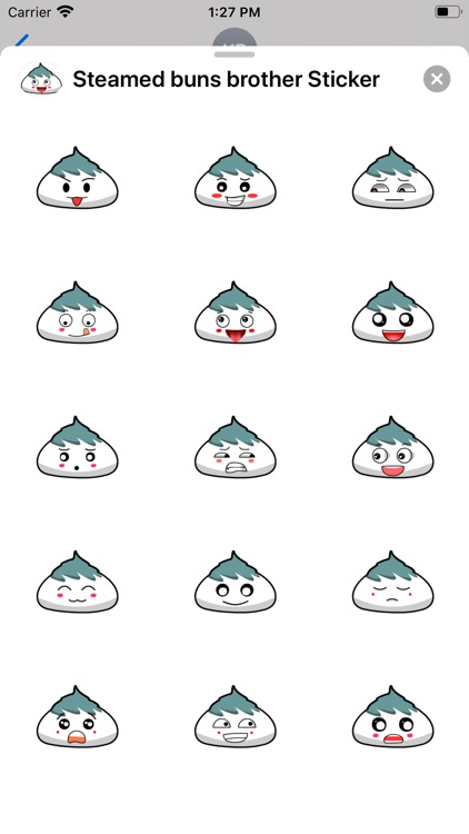 Steamed buns brother Sticker